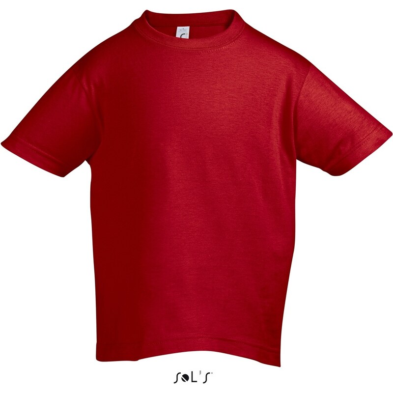 SOL'S 25.1970 – dětské tričko s krátkým rukávem červená - 2 roky