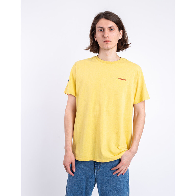 Patagonia Fitz Roy Icon Responsibili-Tee Milled Yellow