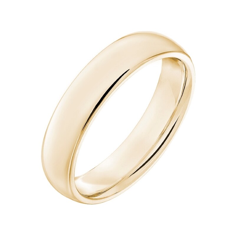 Prsten ze žlutého zlata Lady Unity