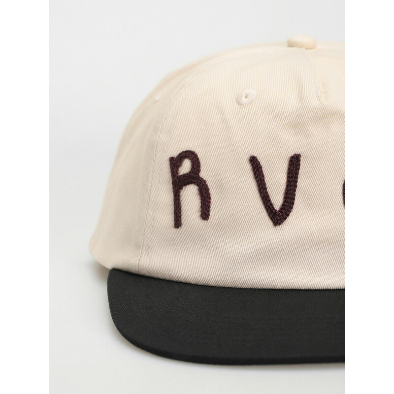 RVCA Home Made Snapback (salt)hnědá