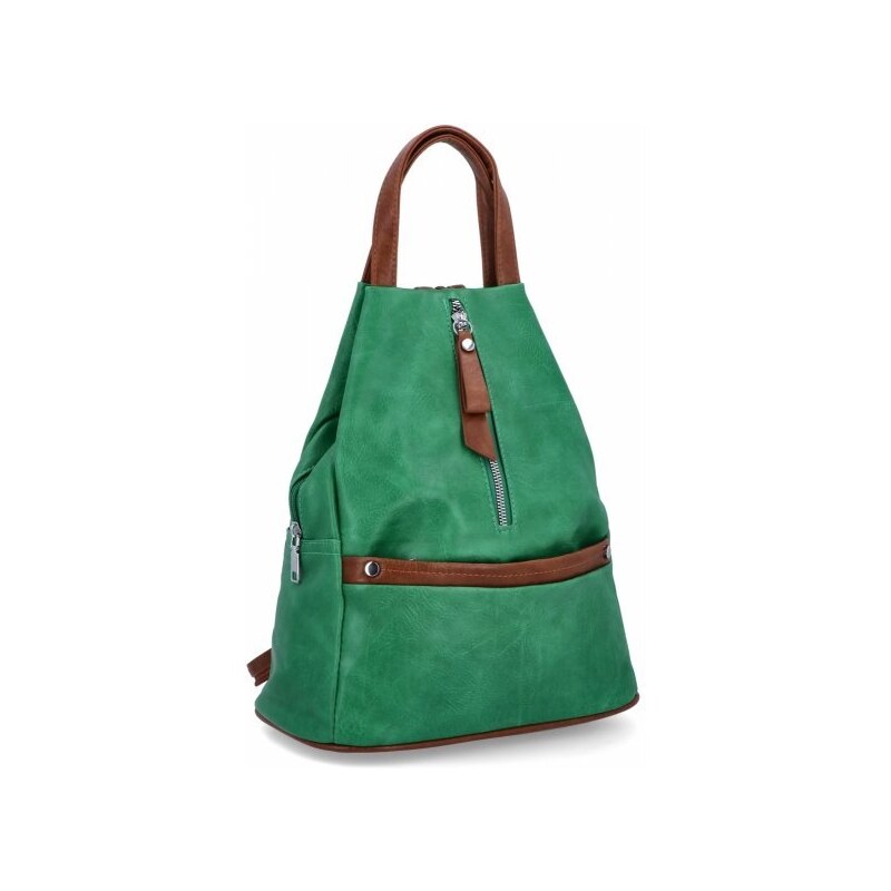 Dámská kabelka batůžek Herisson dračí zelená 1552L2045