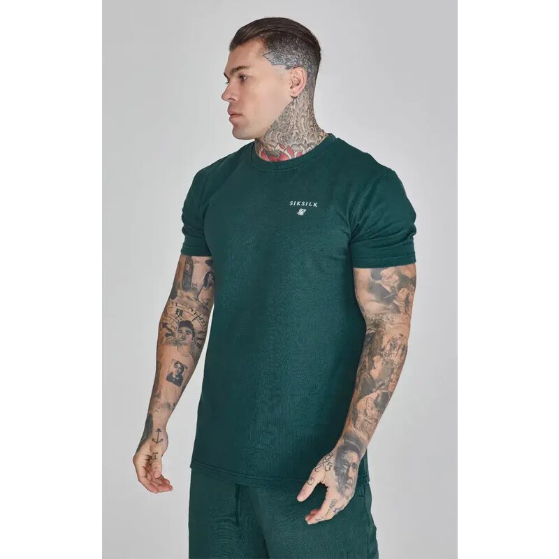 Souprava SIKSILK Shorts and Tshirt green