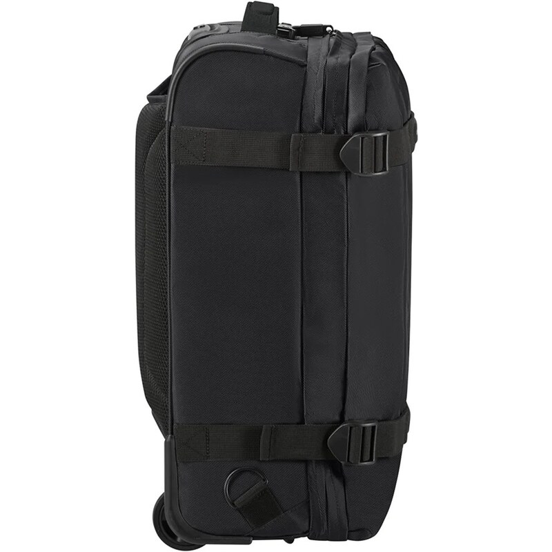 AMERICAN TOURISTER Příruční taška s kolečky a batoh 2v1 55cm Urban Track Duffle Wheels Backpack Asphalt Black