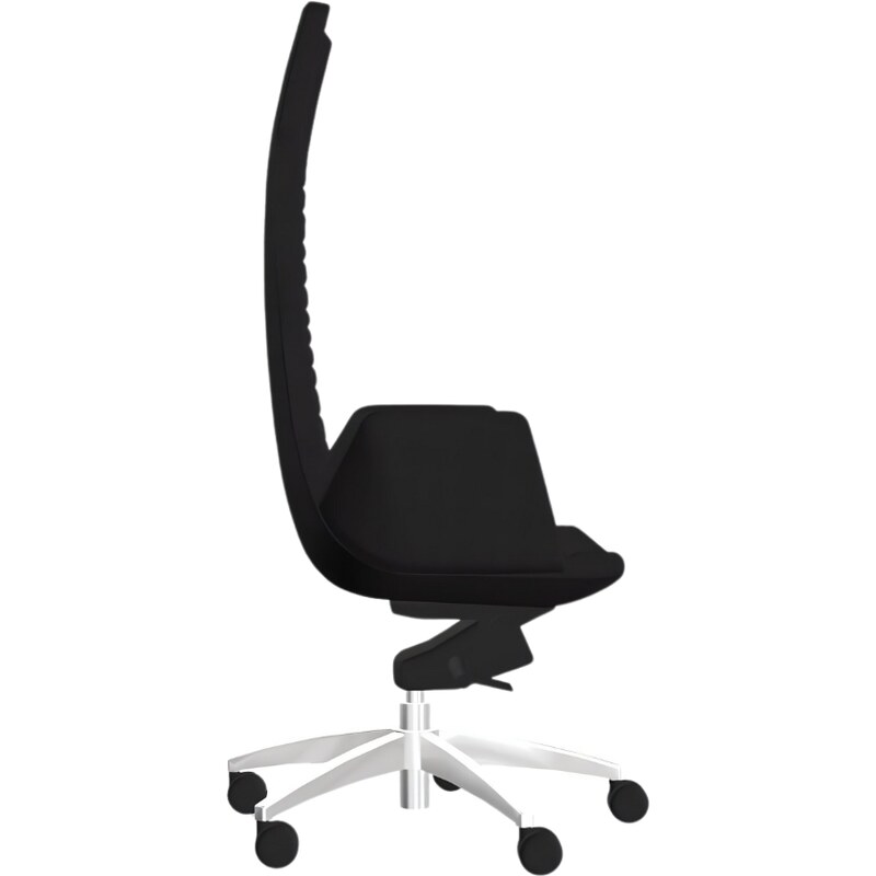 Narbutas Černá koženková kancelářská židle NORTH CAPE