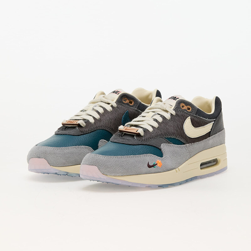 Pánské nízké tenisky Nike x Kasina Air Max 1 SP Particle Grey/ Dark Teal Green-Iron Grey