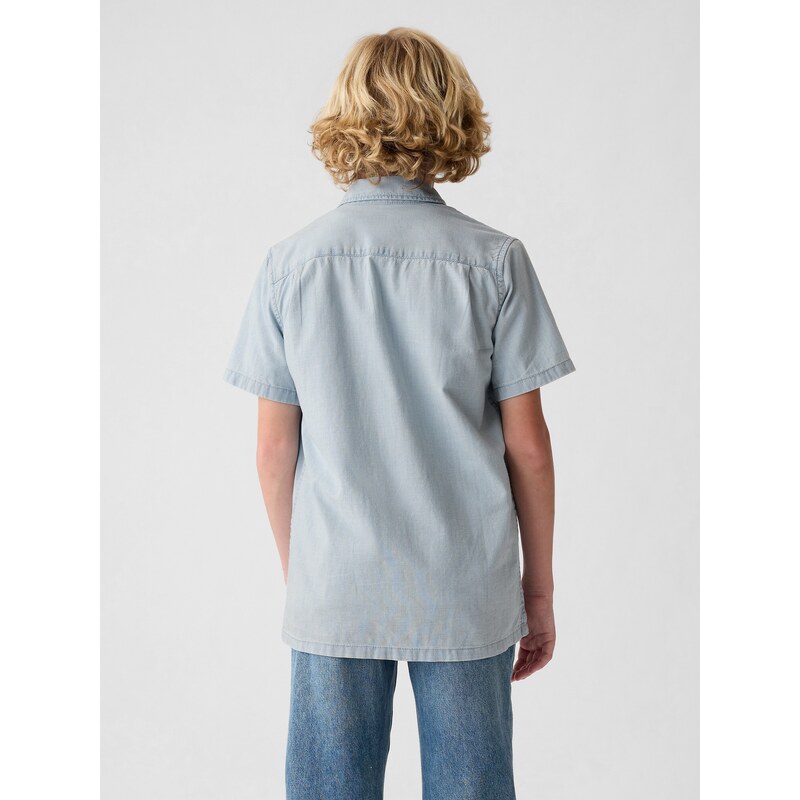 GAP Dětská džínová košile - Kluci