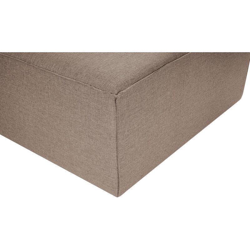 Atelier del Sofa Taburet Fora Pouffe - Brown, Hnědá