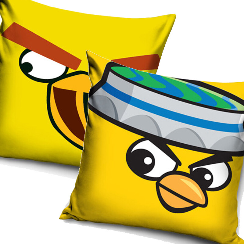 Povlak na polštářek Angry Birds Žlutý