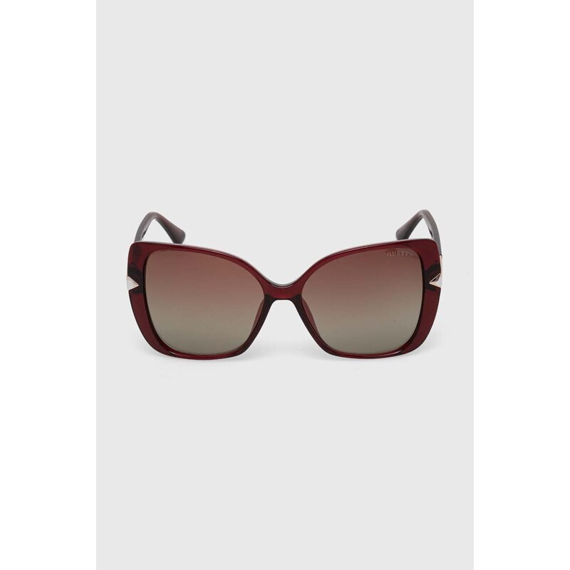 Sluneční brýle Guess dámské, červená barva, GU7820_5669F