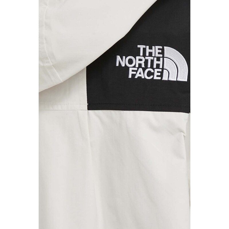 Bunda The North Face dámská, béžová barva, přechodná, oversize, NF0A853LROU1