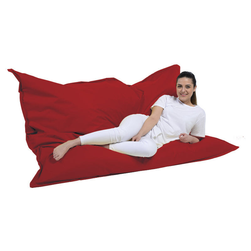 Atelier del Sofa Zahradní sedací vak Giant Cushion 140x180 - Red, Červená