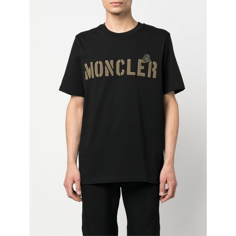 MONCLER Logo Black tričko