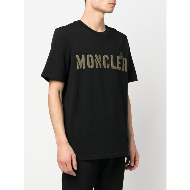 MONCLER Logo Black tričko