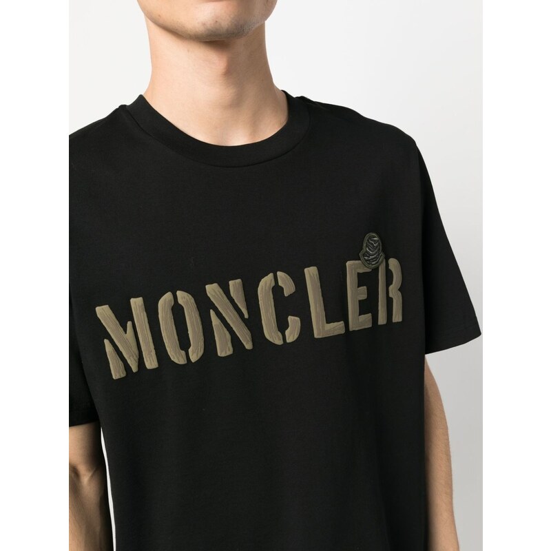 MONCLER Logo Black tričko