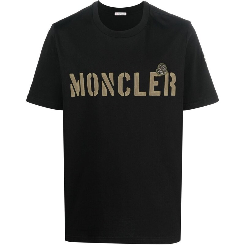 MONCLER Logo Black tričko