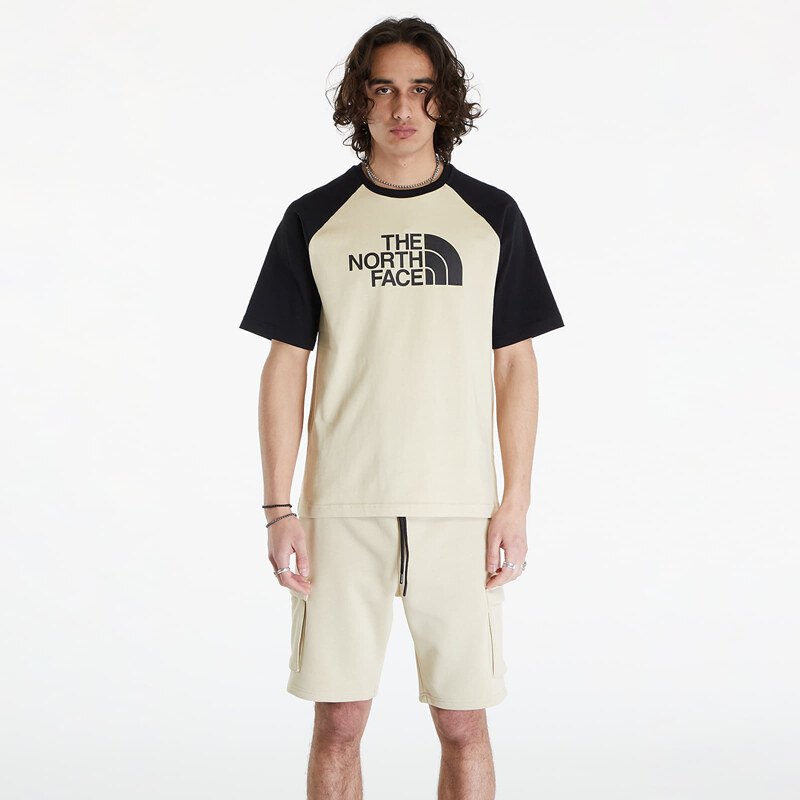 Pánské tričko The North Face S/S Raglan Easy Tee Gravel