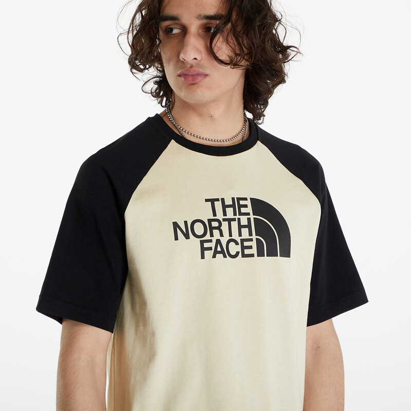 Pánské tričko The North Face S/S Raglan Easy Tee Gravel