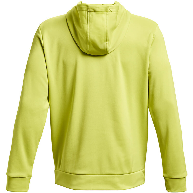 Pánská mikina Under Armour Armour Fleece Wordmark Hd Lime Yellow