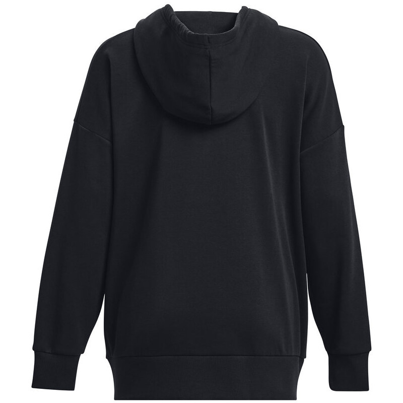 Under Armour Rival Fleece Oversized Hoodie | Black/White