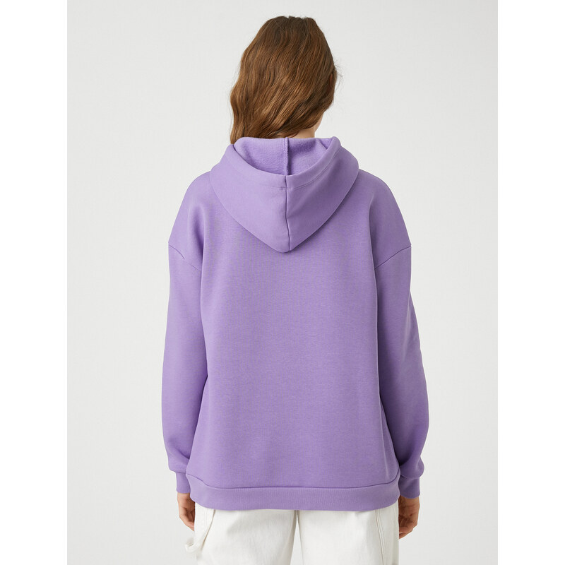 Koton Anime Sweatshirt Oversized Long Sleeve Hooded