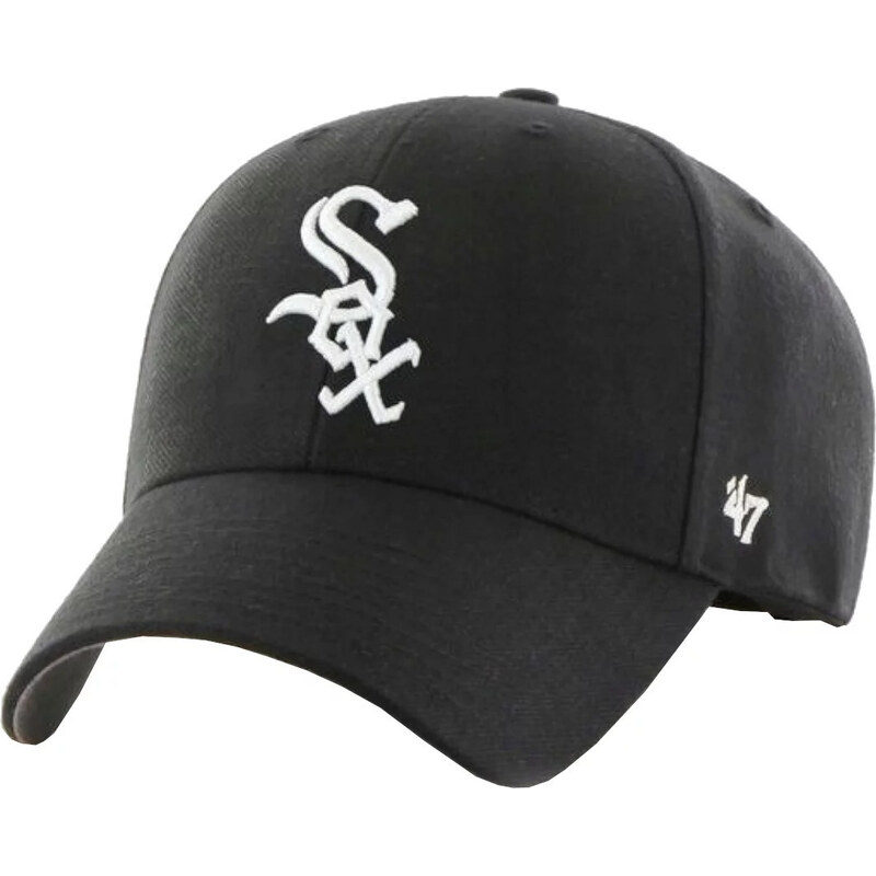 BASIC ČERNÁ KŠILTOVKA 47 BRAND MLB CHICAGO WHITE SOX CAP