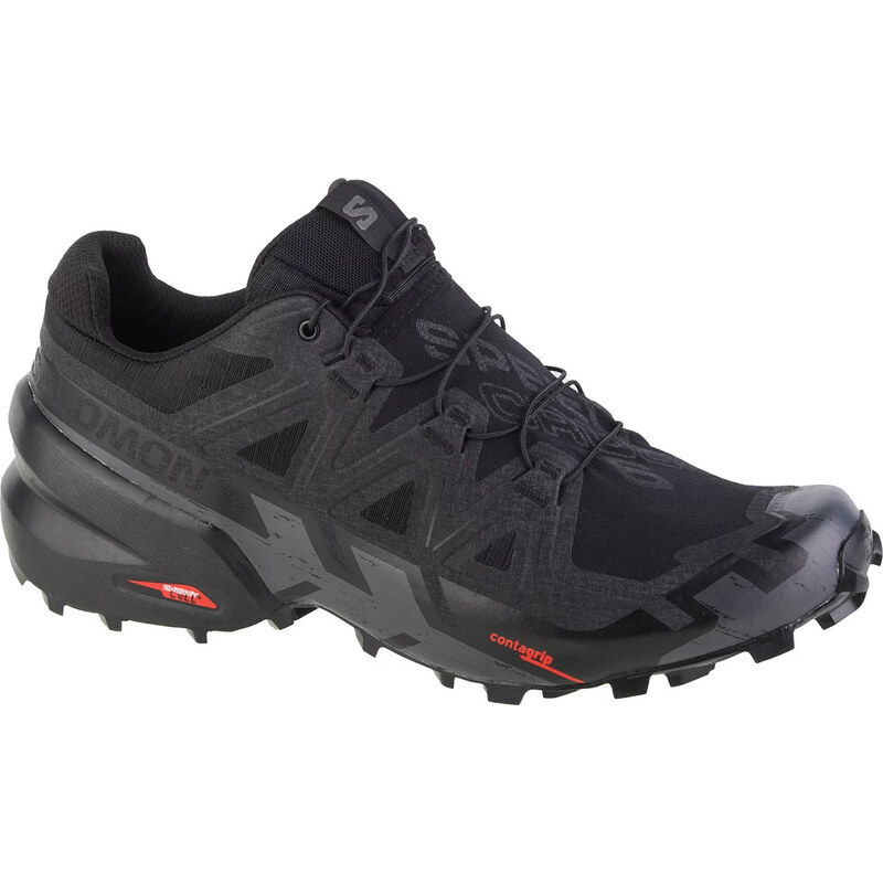 Celo-černé běžecké tenisky Salomon Speedcross 6 Wide Černá