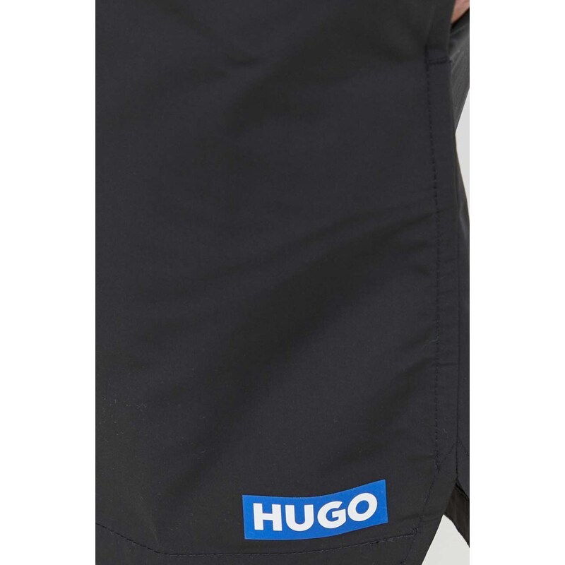 Kraťasy Hugo Blue pánské, černá barva