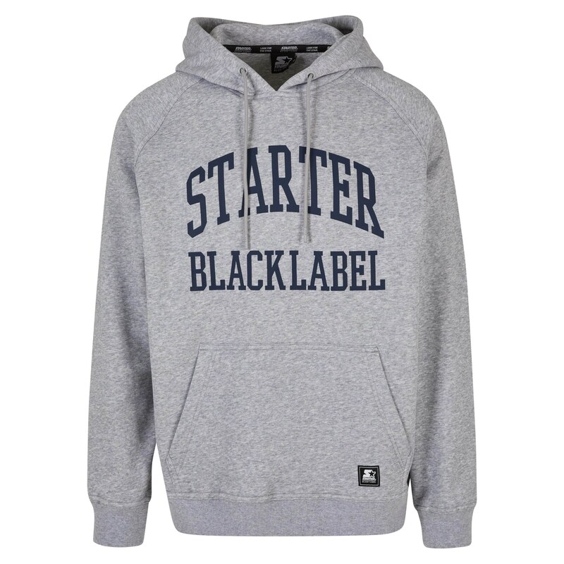 Starter Black Label Mikina Raglan šedá / černá