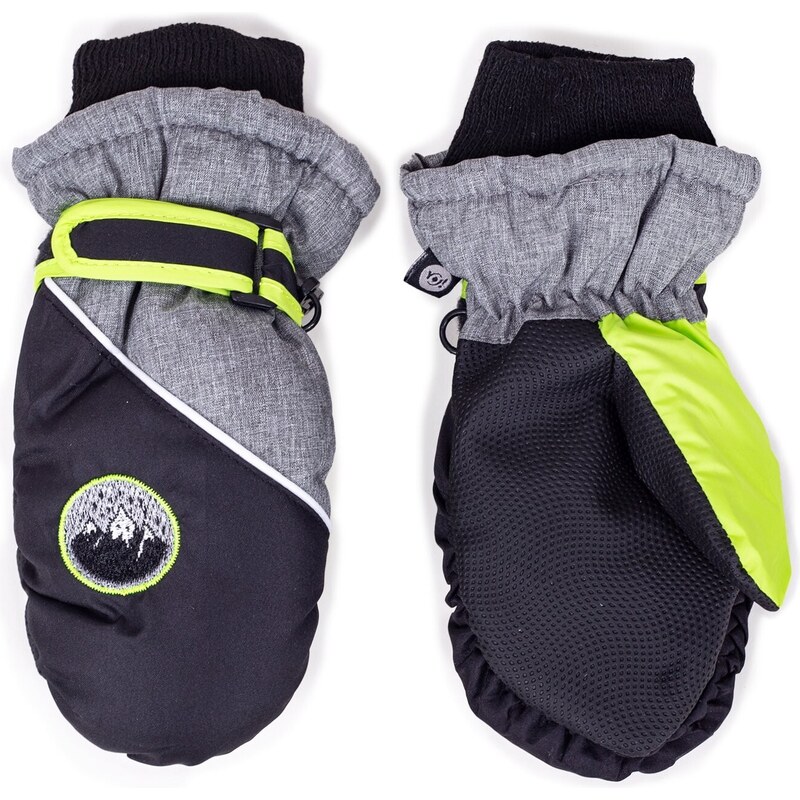 Yoclub Kids's Children's Winter Ski Gloves REN-0215C-A110
