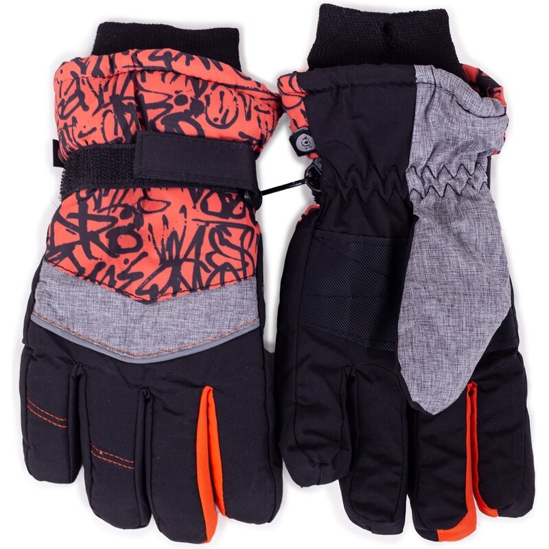 Yoclub Kids's Children's Winter Ski Gloves REN-0262C-A150