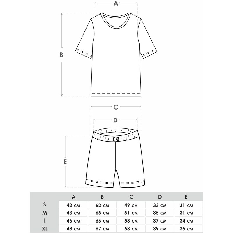 Yoclub Woman's Ladies' Short Cotton Pyjamas PIA-0027K-A110