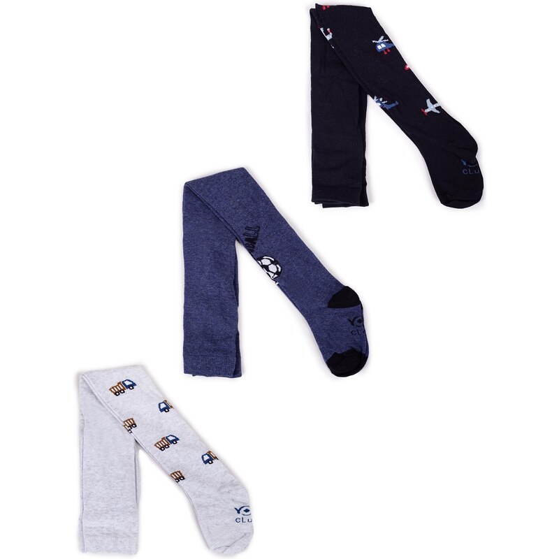 Yoclub Kids's Boys' Socks 3-Pack RAB-0003C-AA00-018