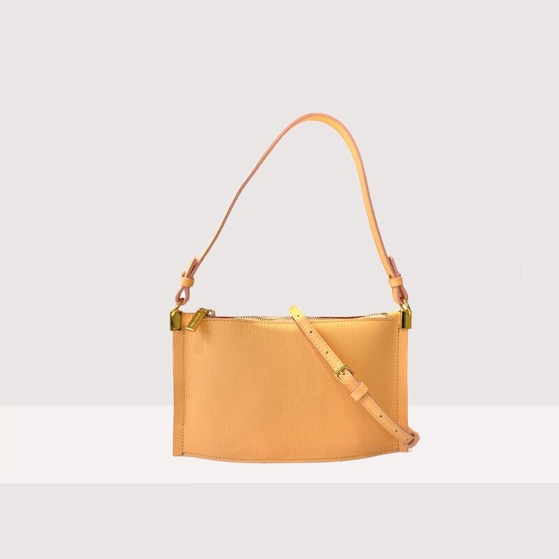 COCCINELLE SNIP KOŽENÁ MINI BAG SUNRISE/POT SS24