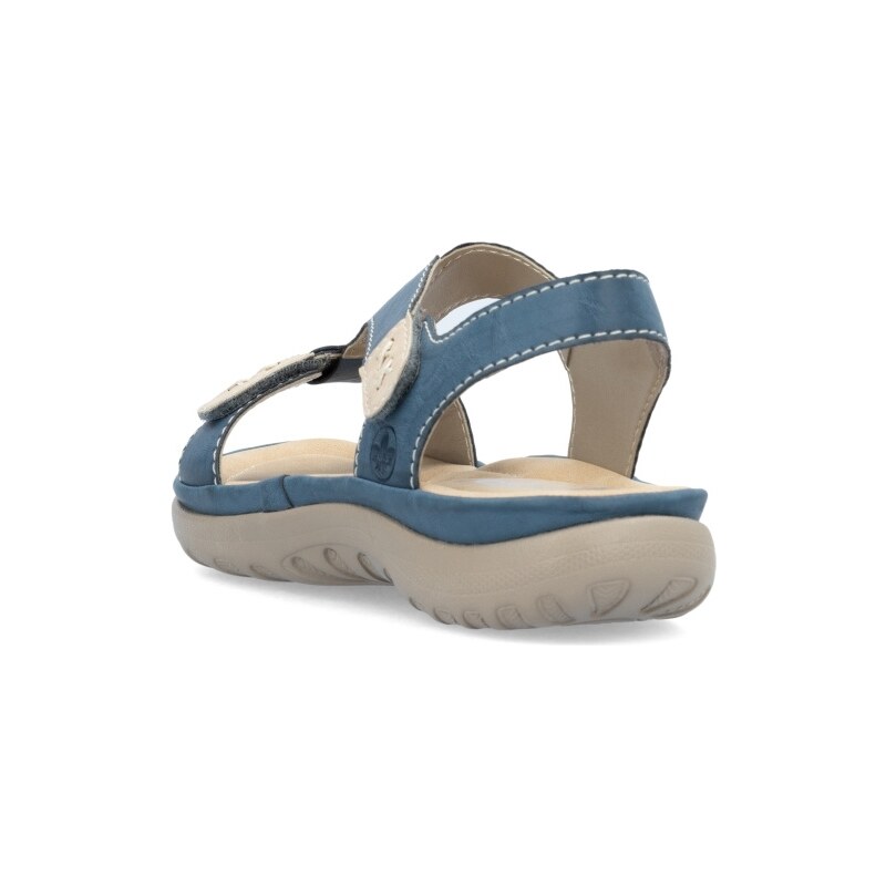 Dámské sandály RIEKER 64873-14 modrá