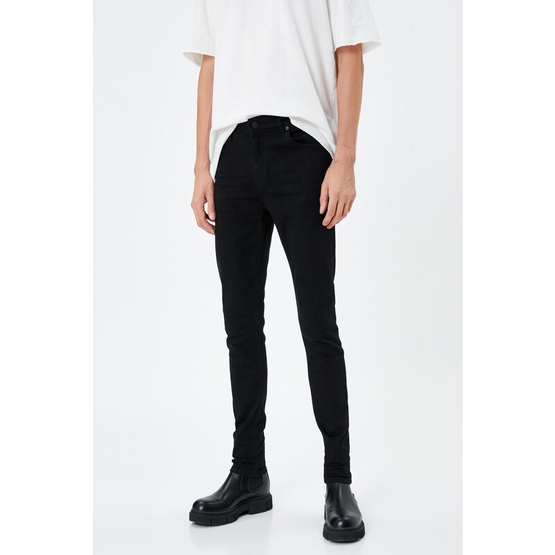 Koton Men's Black Jeans