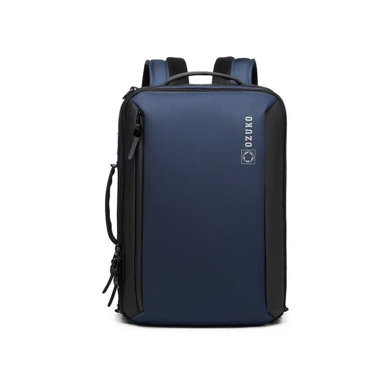 Ozuko pánská taška VS batoh USB port Carry Modrý 9L Ozuko F9490s3