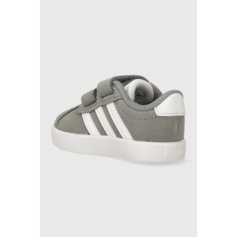 Dětské sneakers boty adidas VL COURT 3.0 CF I šedá barva