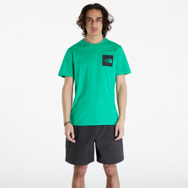 Pánské tričko The North Face S/S Fine Tee Optic Emerald