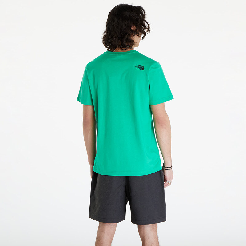Pánské tričko The North Face S/S Fine Tee Optic Emerald