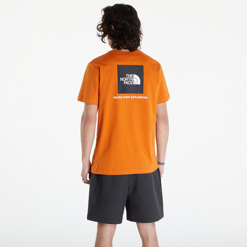 Pánské tričko The North Face S/S Redbox Tee Desert Rust