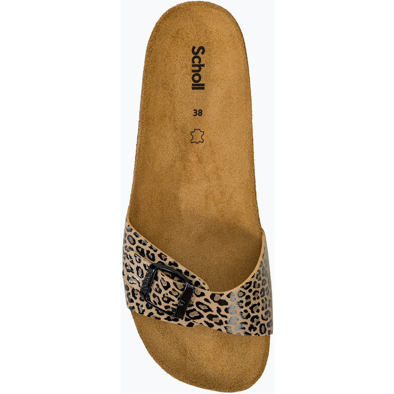 Dámské pantofle Scholl Estelle Syne leopard