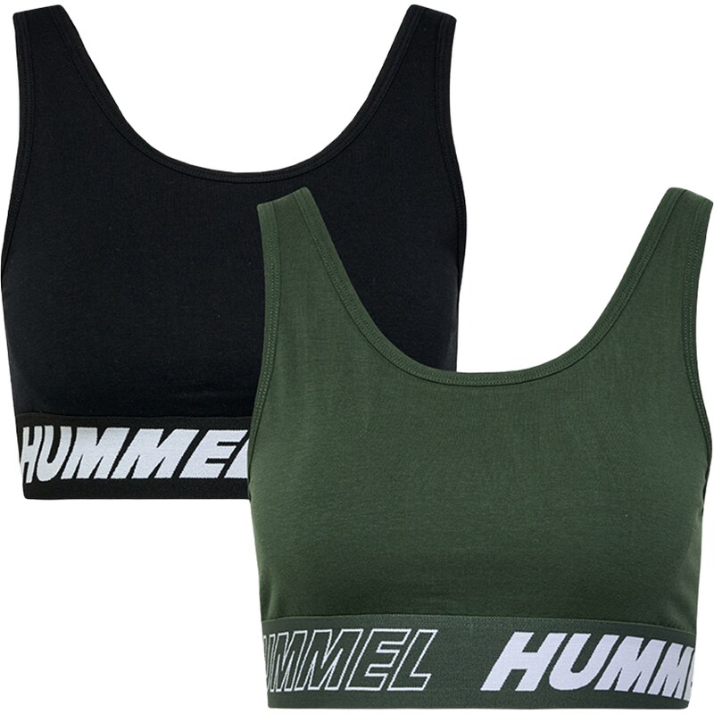 Podprsenka Hummel hmlTE MAJA 2-PACK COTTON SPORTS TOP 214970-2239