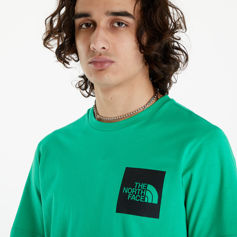 Pánské tričko The North Face S/S Fine Tee Optic Emerald