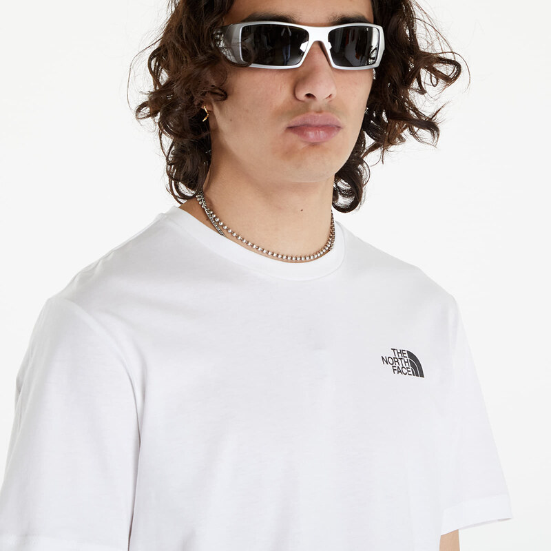 Pánské tričko The North Face S/S Box Nse Tee TNF White