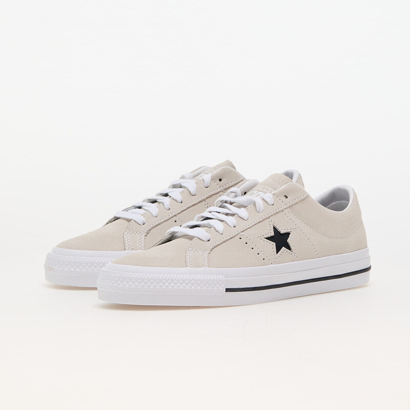 Converse One Star Pro Suede Egret/ White/ Black