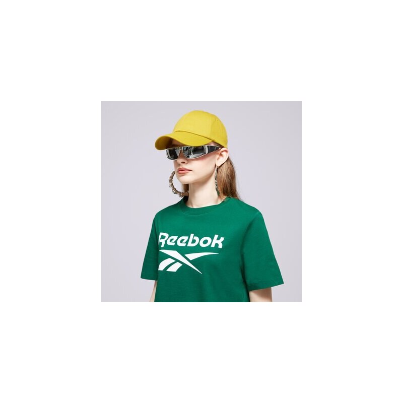 Reebok Tričko Reebok Identity Big Logo Crop Tee ženy Oblečení Trička 100076000