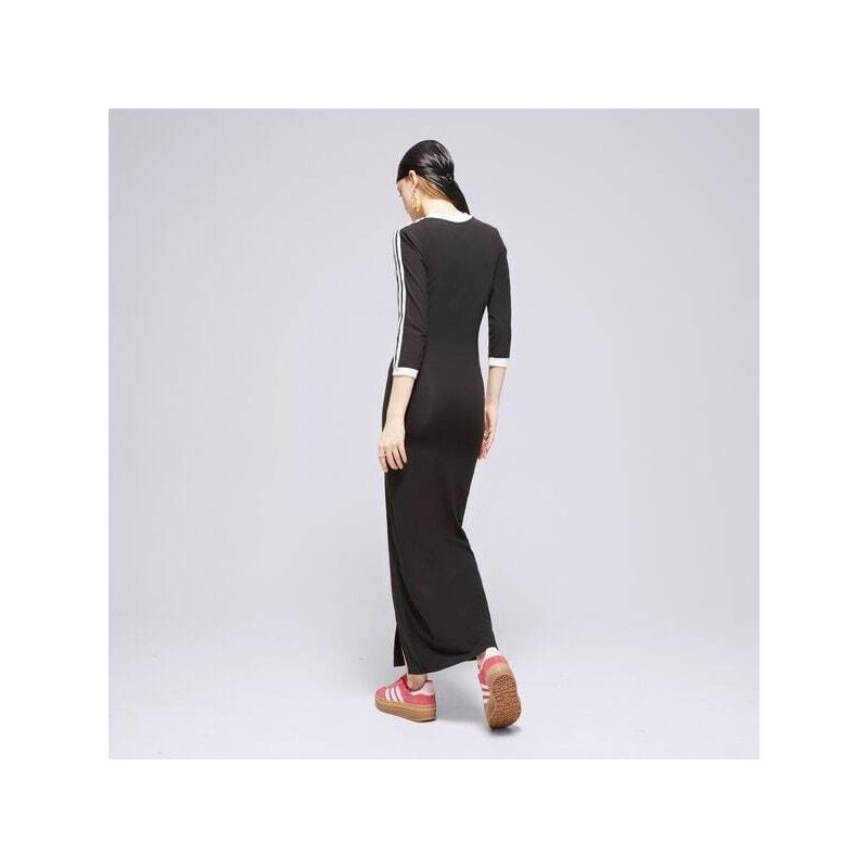 Adidas Šaty Maxi Dress V ženy Oblečení Šaty IK0439