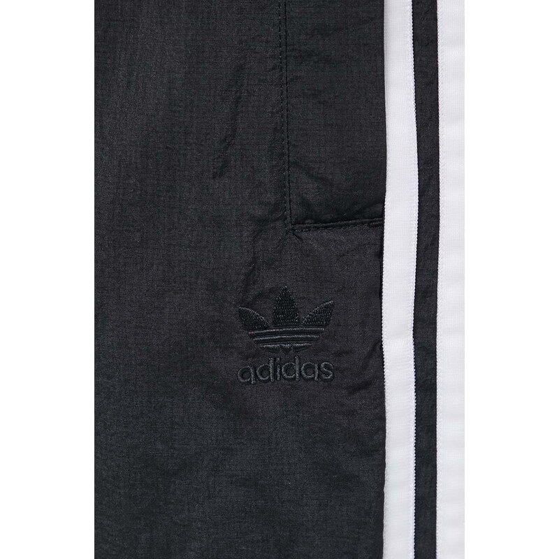 Tepláky adidas Originals černá barva, s aplikací, IT9817