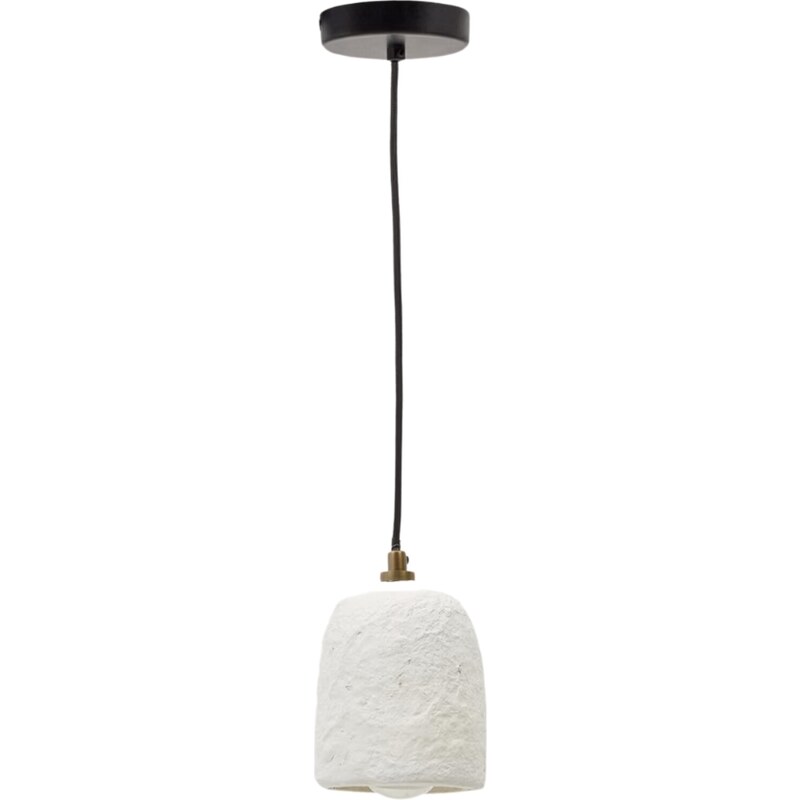 Bílé závěsné světlo Kave Home Ullaro 11,5 cm