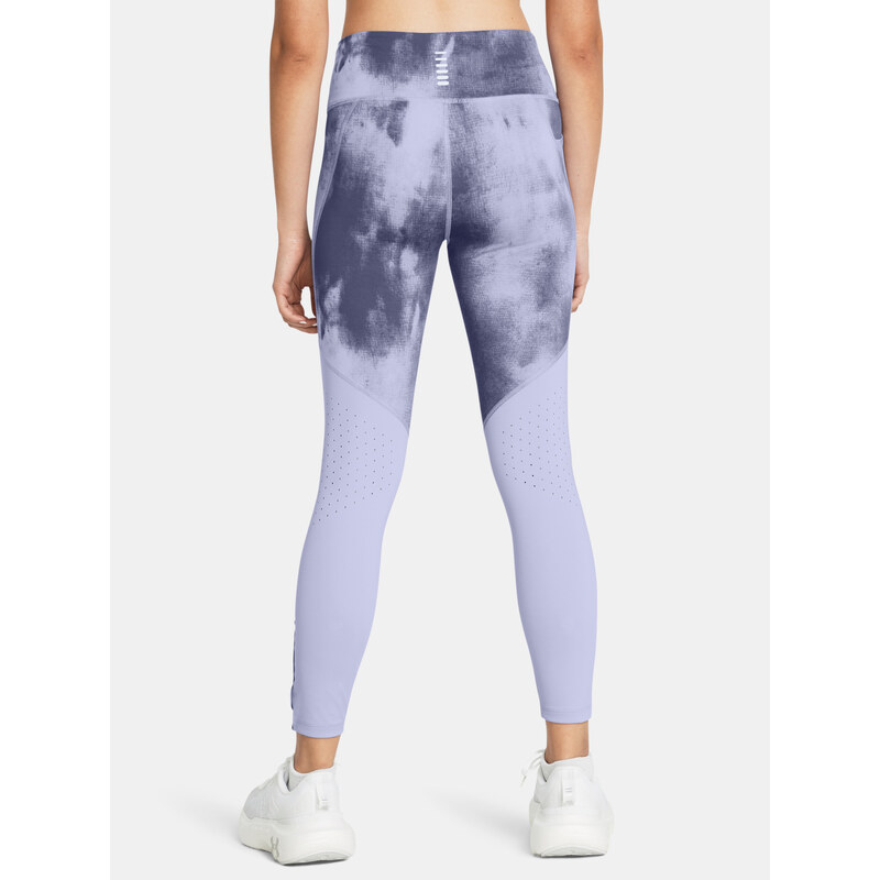 Under Armour Legíny UA Fly Fast Ankle Prt Tights-PPL - Dámské